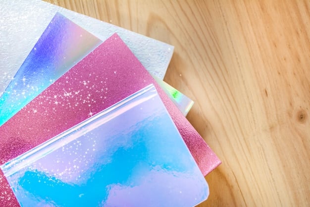 A close-up of various K-Pop albums, highlighting the holographic elements, album covers, and inclusion packaging like pre-order benefits, posters, and signed promotional cards.